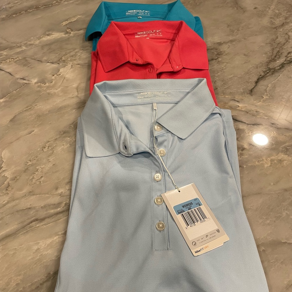 Nike Golf Polo Shirt Women size M